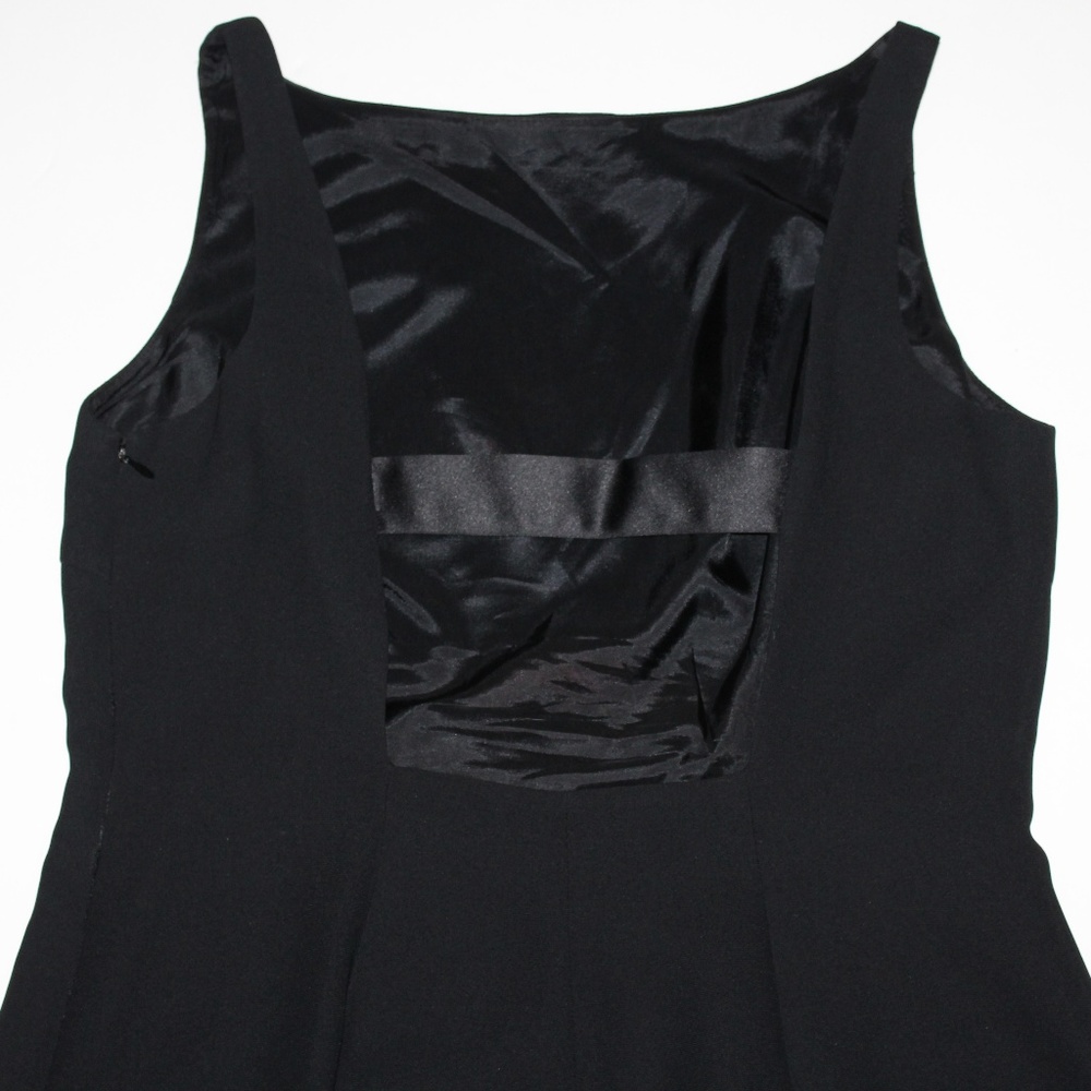 Maggy London Black Fitted Sleeveless Dress #109 - Picture 4 of 8